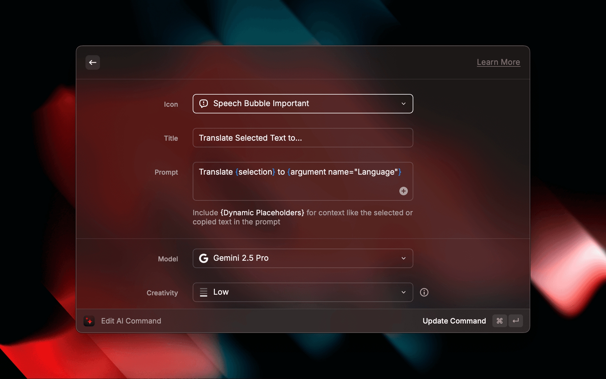 Translate Text to Any Language