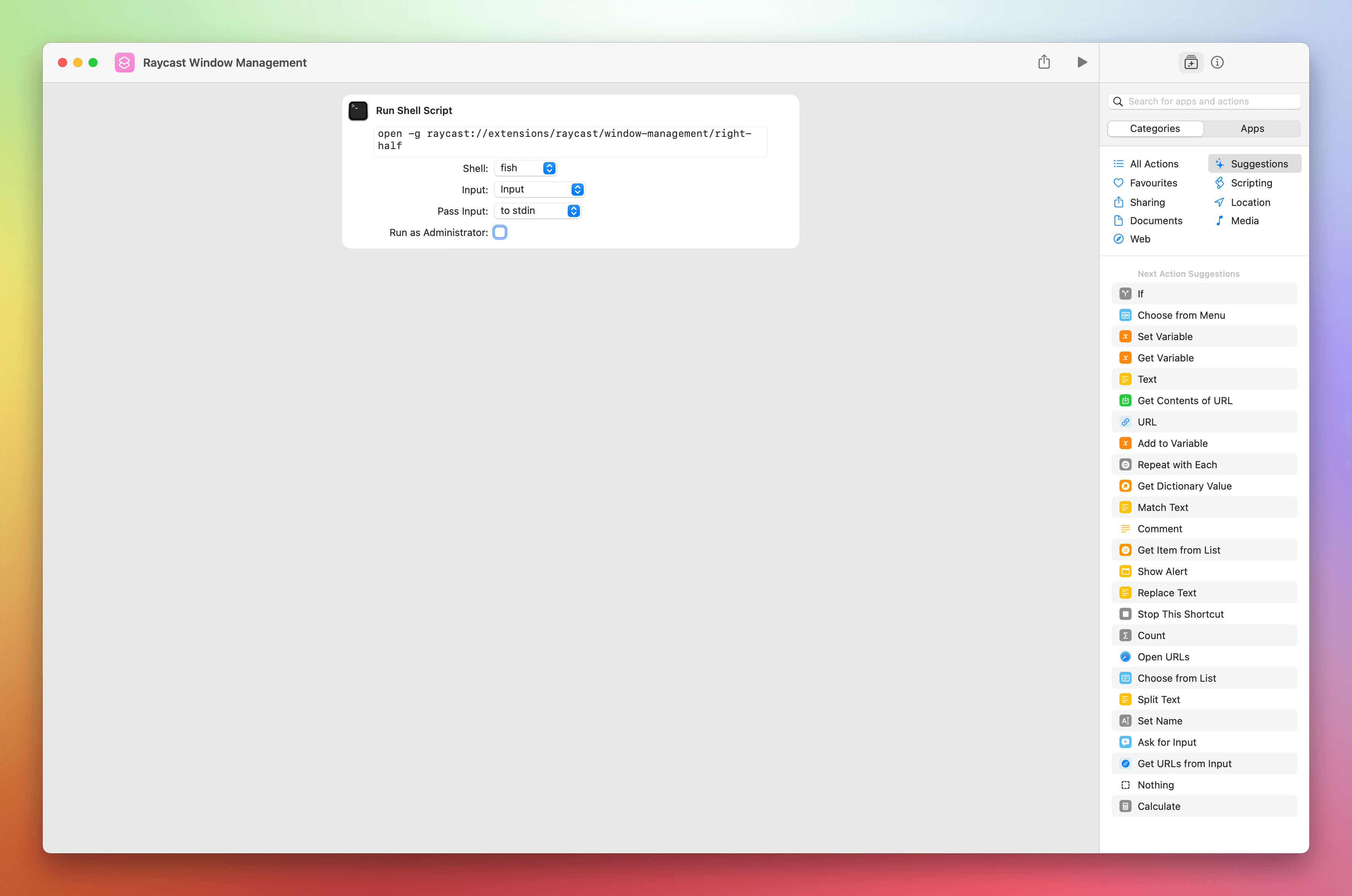 Shortcut with Deeplink