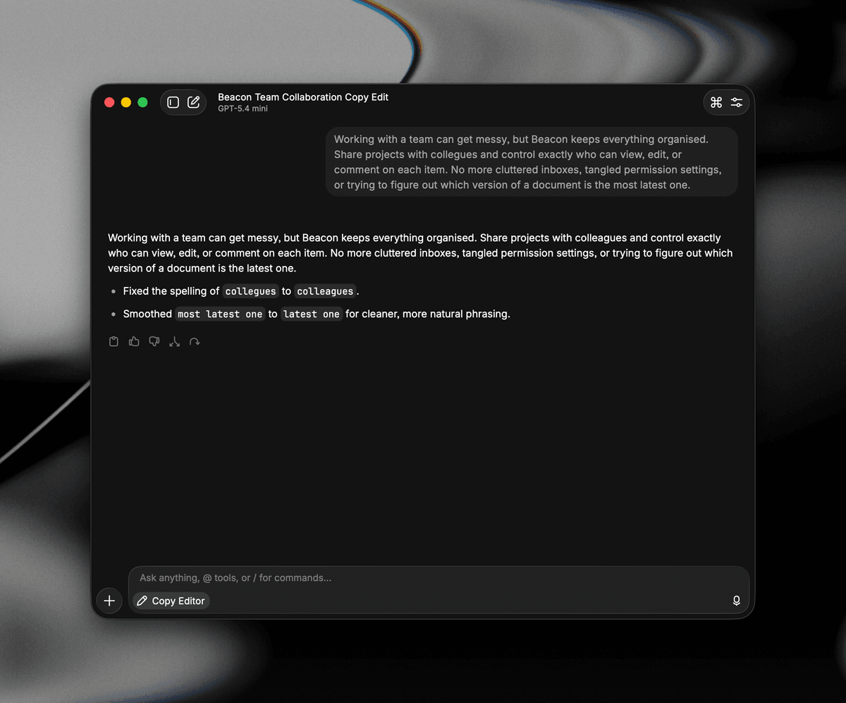Agents | Raycast Manual