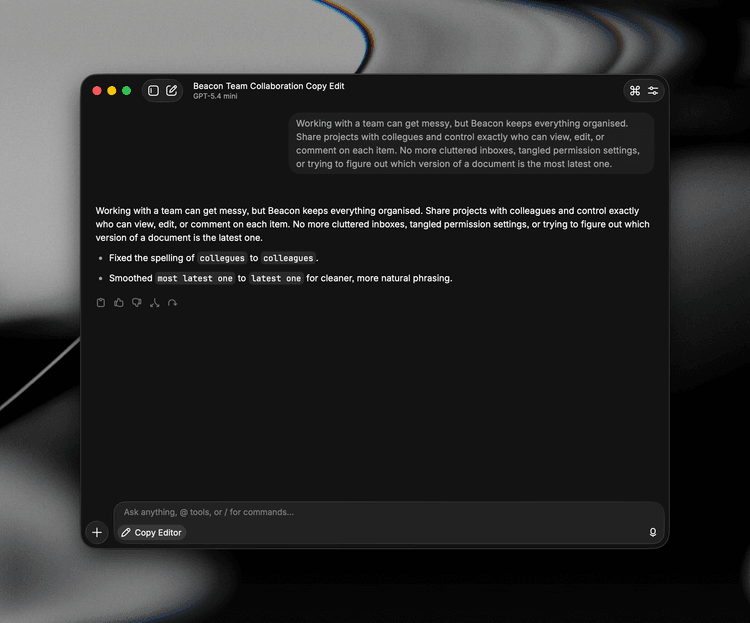 Agents | Raycast Manual