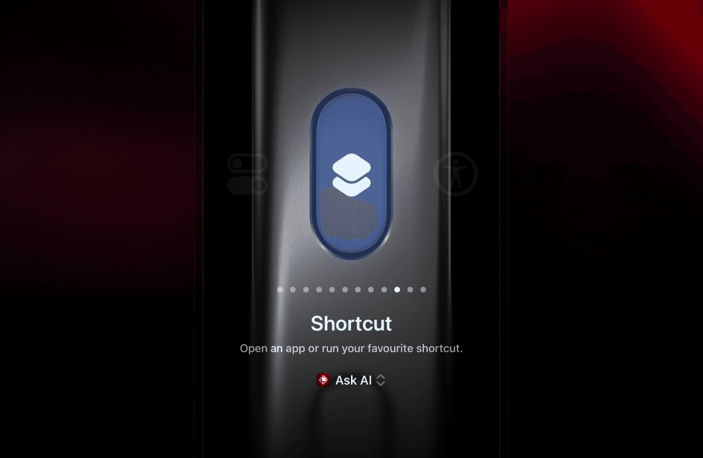 Configuring the iPhone Action Button to run a Raycast Shortcut